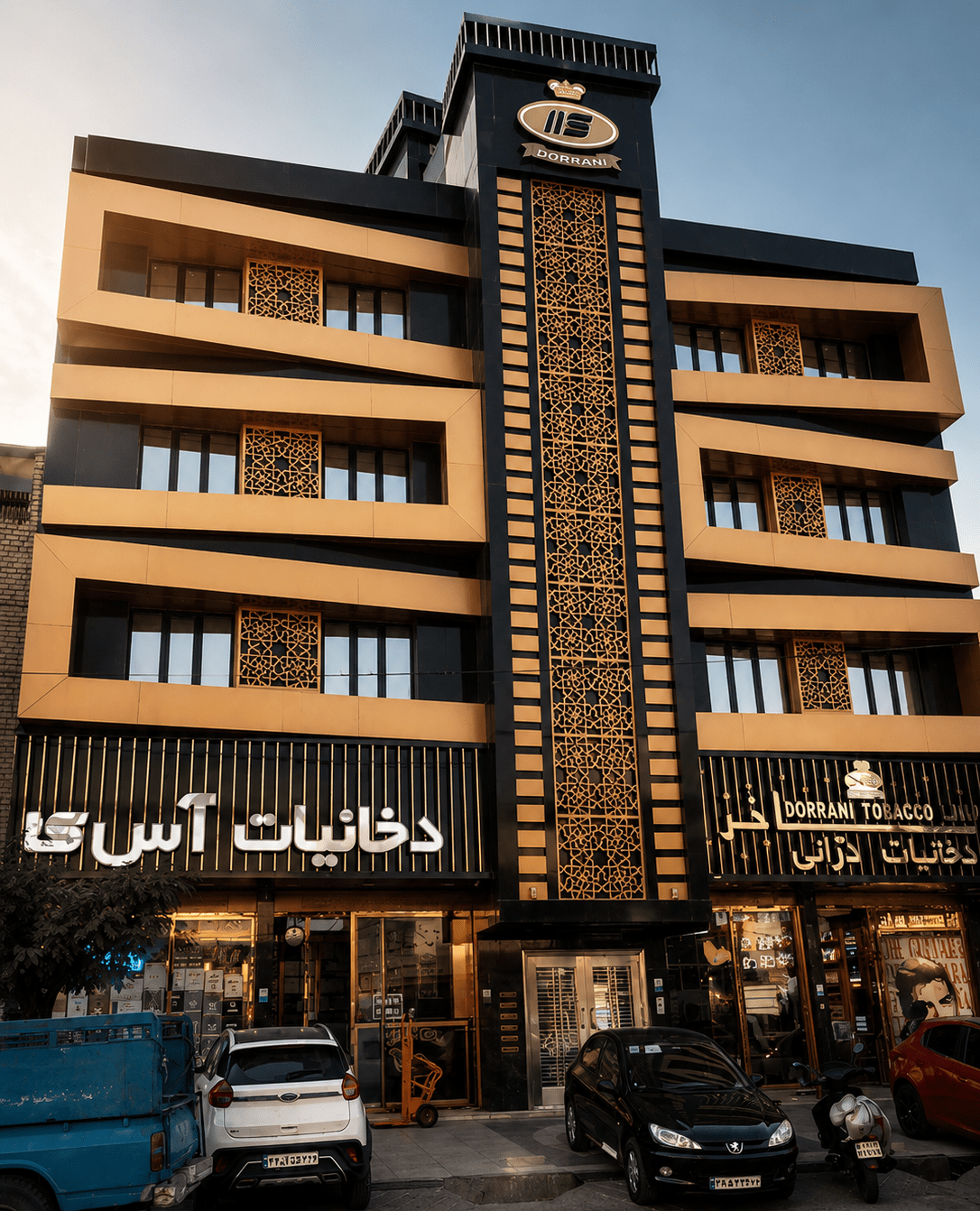 اجرای نمای کامپوزیت ساختمان